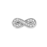 Charm Donna Oro Elements in White Gold Diamante ECF11415.006